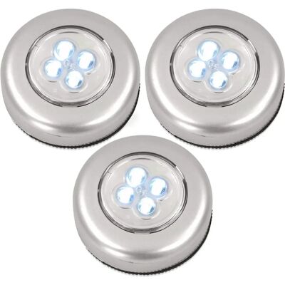 EAXUS UNI LED LIGHT - LED-Lampe mit Berührung, Silber - Innen EAXUS UNI LED LIGHT - LED-Lampe mit Berührung, Silber - Innen