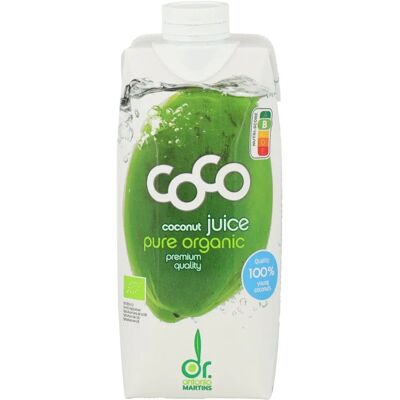 Jugo de Coco Verde Orgánico Dr. Antonio Martins 500ml - Bebida Jugo de Coco Verde Orgánico Dr. Antonio Martins 500ml - Bebida
