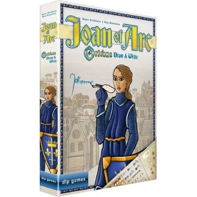 Dlp Games Joan Of Arc: Orleans Draw & Write - Brettspiel Dlp Games Joan Of Arc: Orleans Draw & Write - Brettspiel