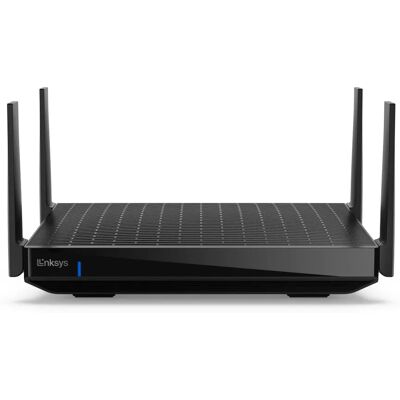 Routeur Sans Fil Linksys MR7500 - Tri-Bande Wi-Fi 6E - Ethernet Gigabit - Noir - Publicité Routeur Sans Fil Linksys MR7500 - Tri-Bande Wi-Fi 6E - Ethernet Gigabit - Noir - Publicité