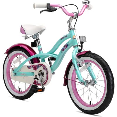 Vélo enfant BIKESTAR Cruiser - 16 pouces, turquoise, cadre en acier - Publicité Vélo enfant BIKESTAR Cruiser - 16 pouces, turquoise, cadre en acier - Publicité