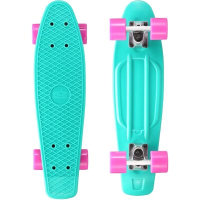 STAR-SKATEBOARD Blau Retro Skateboard - Skateboards STAR-SKATEBOARD Blau Retro Skateboard - Skateboards