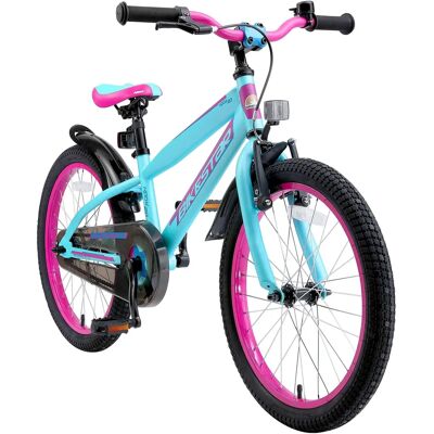 BIKESTAR Jungle Urbain Vélo Enfant - 20 Pouces, Bleu (Turquoise, Baies) - Style Montagne - Publicité BIKESTAR Jungle Urbain Vélo Enfant - 20 Pouces, Bleu (Turquoise, Baies) - Style Montagne - Publicité