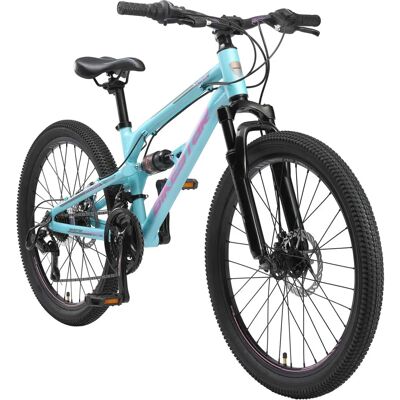 BIKESTAR BI-24-MF-CC-LBPK Vtt Aluminium Bleu - Publicité BIKESTAR BI-24-MF-CC-LBPK Vtt Aluminium Bleu - Publicité