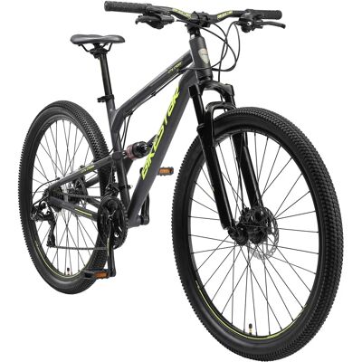BIKESTAR 45cm Schwarzes Vollfederung Mountainbike - Für Offroad BIKESTAR 45cm Schwarzes Vollfederung Mountainbike - Für Offroad