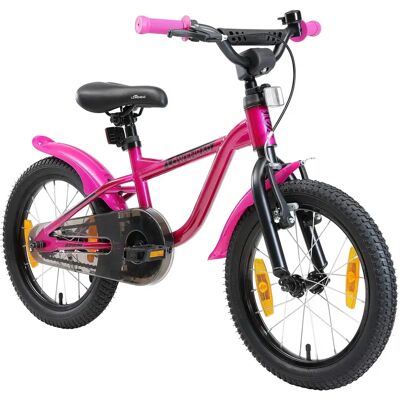LÖWENRAD Kinderfahrrad - 23 cm, 16 Zoll, lila - Kinderfahrrad LÖWENRAD Kinderfahrrad - 23 cm, 16 Zoll, lila - Kinderfahrrad