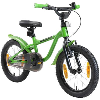 LÖWENRAD Grünes Kinderfahrrad 16 Zoll - Kinder Fahrrad LÖWENRAD Grünes Kinderfahrrad 16 Zoll - Kinder Fahrrad
