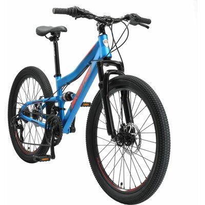 BIKESTAR Kinderfahrrad - 24 Zoll, 33cm Rahmen, Vollfederung - Kinder BIKESTAR Kinderfahrrad - 24 Zoll, 33cm Rahmen, Vollfederung - Kinder