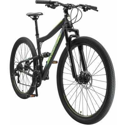 BIKESTAR VTT 48cm - Suspension intégrale, 21 vitesses, Noir - Publicité BIKESTAR VTT 48cm - Suspension intégrale, 21 vitesses, Noir - Publicité