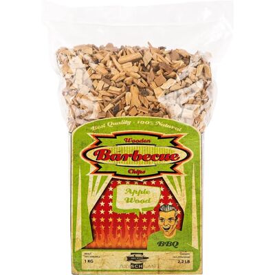 Axtschlag Modell 100G00M0300V - Räucherspäne Apfel - Legnetti affumicatori Axtschlag Modell 100G00M0300V - Räucherspäne Apfel - Legnetti affumicatori