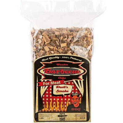 Axtschlag Räucherchips - Devil's Smoke 1kg Axtschlag Räucherchips - Devil's Smoke 1kg