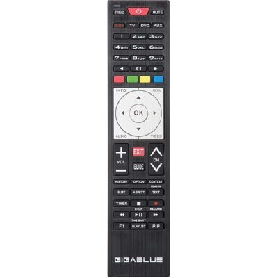 GigaBlue Universal 4K Fernbedienung - Infrarot, Schwarz GigaBlue Universal 4K Fernbedienung - Infrarot, Schwarz