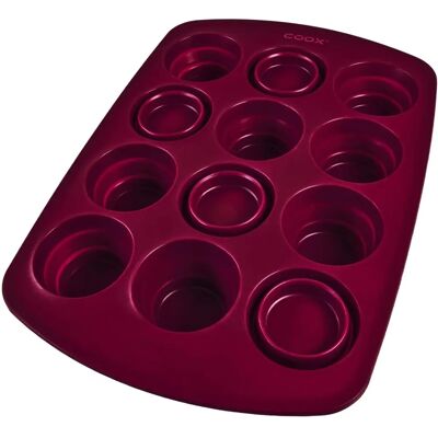 Plateau à muffins pliable Coox - 12 muffins, gain de place - Publicité Plateau à muffins pliable Coox - 12 muffins, gain de place - Publicité
