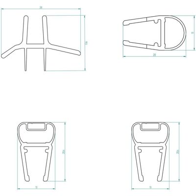 Breuer Komplett Dichtset für RD/4 Espira Runddusche Breuer Komplett Dichtset für RD/4 Espira Runddusche