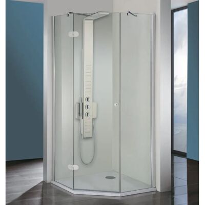 Steinkamp Living Vijfhoekdouche 3-delig 100x100cm - Douche Steinkamp Living Vijfhoekdouche 3-delig 100x100cm - Douche