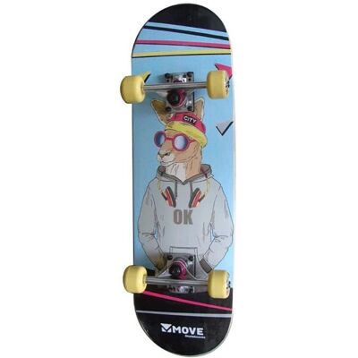 Move Skippy Skateboard - 72cm Blauw Kids Tricks Move Skippy Skateboard - 72cm Blauw Kids Tricks