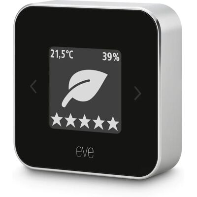 Eve Weiß Bluetooth-Innenraumluftqualitätssensor - Umweltsensor Eve Weiß Bluetooth-Innenraumluftqualitätssensor - Umweltsensor