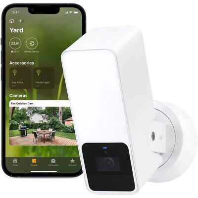 Eve Outdoor Cam White Edition - Surveillance Camera - HomeKit Secure Video Eve Outdoor Cam White Edition - Surveillance Camera - HomeKit Secure Video