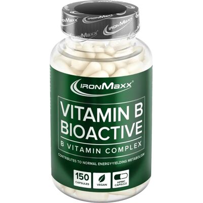 IronMaxx Vitamin B Bioactive - 150 Kapseln - Unterstützt Energie, Immunsystem & Nervensystem IronMaxx Vitamin B Bioactive - 150 Kapseln - Unterstützt Energie, Immunsystem & Nervensystem