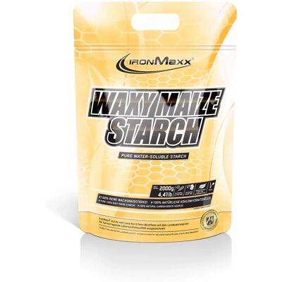 IronMaxx Wachsmaisstärke 2000 g - Hochwertiges veganes Kohlenhydratpulver IronMaxx Wachsmaisstärke 2000 g - Hochwertiges veganes Kohlenhydratpulver