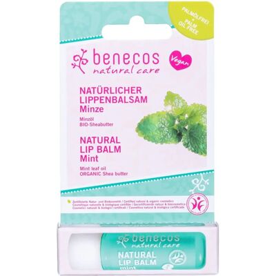 Benecos Balsamo Labbra Bio Menta - Naturale, Vegano, 4,8g Benecos Balsamo Labbra Bio Menta - Naturale, Vegano, 4,8g