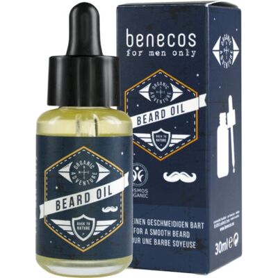 benecos Huile pour barbe (30ml) benecos Huile pour barbe (30ml)