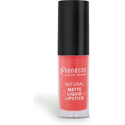 Benecos Rossetto Liquido Coral Kiss - Rossetto Liquido, 5 ml Benecos Rossetto Liquido Coral Kiss - Rossetto Liquido, 5 ml
