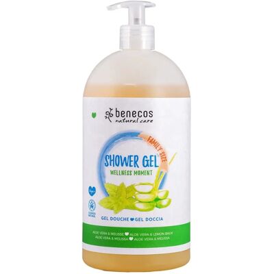 Shampoing familial Benecos au citron vert & aloe vera - Gel douche Shampoing familial Benecos au citron vert & aloe vera - Gel douche