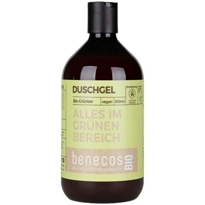 benecos Groen Thee Vegan Douchegel - 500ml benecos Groen Thee Vegan Douchegel - 500ml
