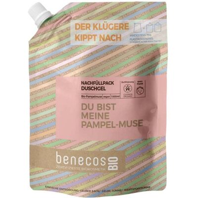 benecos - Grapefruit Pampelmuse - 1 L Nachfüllpackung - Duschgel benecos - Grapefruit Pampelmuse - 1 L Nachfüllpackung - Duschgel