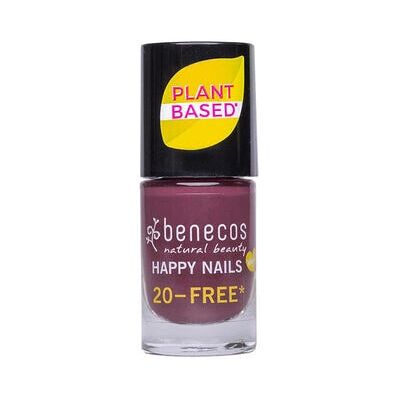 Benecos Vegan 20-FREE Sweet Plum Nail Polish - Nail Type Benecos Vegan 20-FREE Sweet Plum Nail Polish - Nail Type