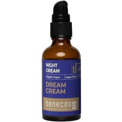 benecos Bio Nachtcreme mit Arganöl - Nachtpflege für reife Haut benecos Bio Nachtcreme mit Arganöl - Nachtpflege für reife Haut