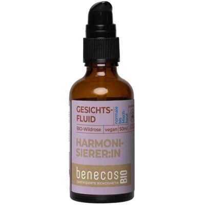 Benecos Biologische Wederroos Gezichtsfluid - Hydraterende Lotion Benecos Biologische Wederroos Gezichtsfluid - Hydraterende Lotion
