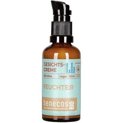 Benecos Bio-Sheabutter Gesichtscreme - Feuchtigkeitscreme für trockene und normale Haut Benecos Bio-Sheabutter Gesichtscreme - Feuchtigkeitscreme für trockene und normale Haut