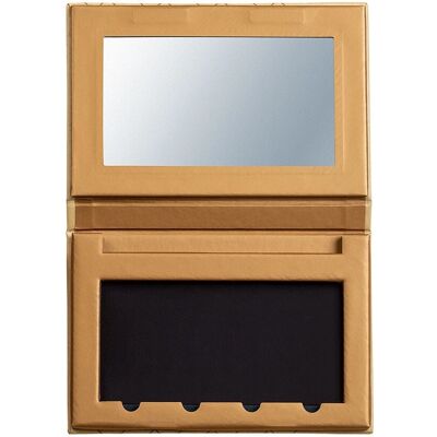 benecos 500698119 Estuche compacto de maquillaje - Dorado benecos 500698119 Estuche compacto de maquillaje - Dorado