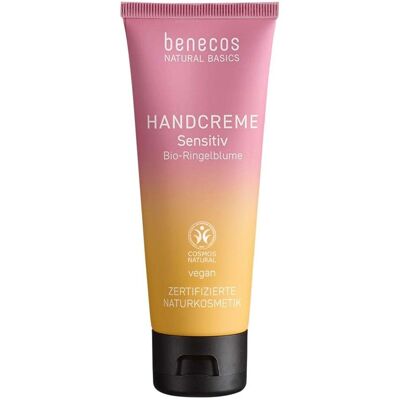 Benecos Crema Mani Calendula Bio - Sensibile, Vegan, 75ml Benecos Crema Mani Calendula Bio - Sensibile, Vegan, 75ml