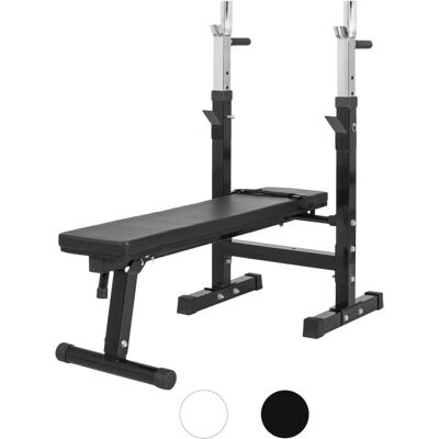 Banc de musculation réglable Gorilla Sports - Supporte 200kg - Pliable & Incliné - Publicité Banc de musculation réglable Gorilla Sports - Supporte 200kg - Pliable & Incliné - Publicité