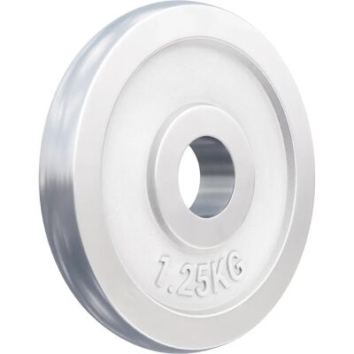 Gorilla Sports Kromad gjutjärns viktplatta - 0,5-30kg Gorilla Sports Kromad gjutjärns viktplatta - 0,5-30kg