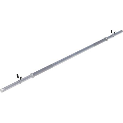 Gorilla Sports Skivstång - 150cm, 30mm, Grå - Max 200kg Gorilla Sports Skivstång - 150cm, 30mm, Grå - Max 200kg
