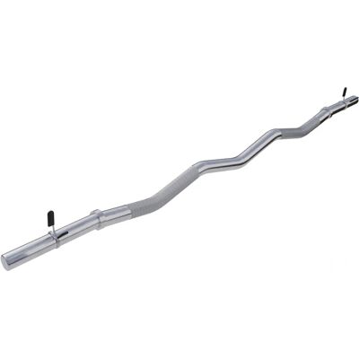Gorilla Sports Wygięta sztanga 120cm - Ergonomiczny uchwyt - Max 180kg Gorilla Sports Wygięta sztanga 120cm - Ergonomiczny uchwyt - Max 180kg