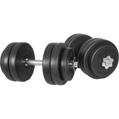 Gorilla Sports Justerbara hantlar - 30kg - Hantelset Gorilla Sports Justerbara hantlar - 30kg - Hantelset