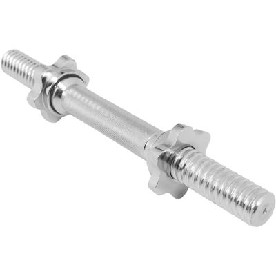 Justerbar Dumbbell Gorilla Sports - 42cm, 30mm, Krom - Max 100kg Justerbar Dumbbell Gorilla Sports - 42cm, 30mm, Krom - Max 100kg