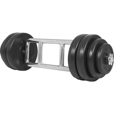 Zestaw sztangi triceps Gorilla Sports - 35kg - Czarny Zestaw sztangi triceps Gorilla Sports - 35kg - Czarny