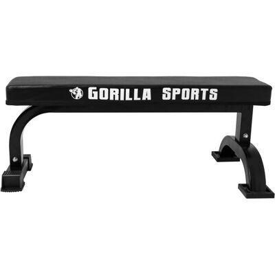 Gorilla Sports Viktträningsbänk - Stöder 400kg - Stabil & Kompakt Gorilla Sports Viktträningsbänk - Stöder 400kg - Stabil & Kompakt