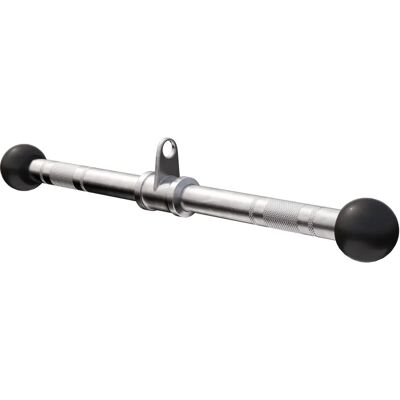 Gorilla Sports Krom Triceps/Biceps-stång med Gummikulor - 54cm - Skivstång Gorilla Sports Krom Triceps/Biceps-stång med Gummikulor - 54cm - Skivstång
