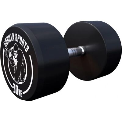 Gorilla Sports Stała waga hantle - 30 kg Gorilla Sports Stała waga hantle - 30 kg