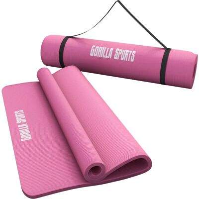 Matę do jogi Gorilla Sports - 190x60cm - Antypoślizgowa, Stabilna Matę do jogi Gorilla Sports - 190x60cm - Antypoślizgowa, Stabilna