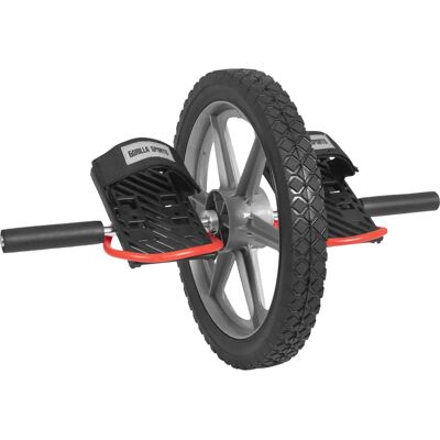 Gorilla Sports PowerWheel - Ab Wheel - Justerbara pedaler - Fitnessutrustning Gorilla Sports PowerWheel - Ab Wheel - Justerbara pedaler - Fitnessutrustning