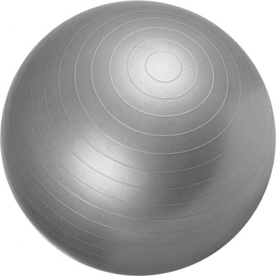 Gorilla Sports Fitnessutrustning - Grå yogaboll 65cm Gorilla Sports Fitnessutrustning - Grå yogaboll 65cm