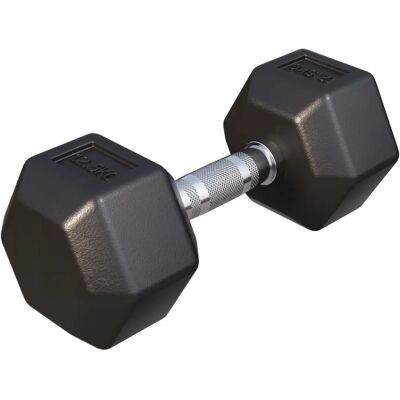 Gorilla Sports Hexagonala Gummiband Hantlar 4-30 kg Gorilla Sports Hexagonala Gummiband Hantlar 4-30 kg